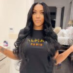 Porsha Williams Guobadia Instagram - @GoNakedHair always 🔥 What is going to be your go to look this year?! Shop now at GoNakedHair.com and our straightener on Amazon Prime 🛍️