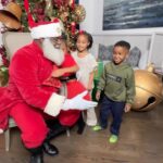 Porsha Williams Guobadia Instagram - Core memory activated 🎉🎄❤️ #GuobadiaChristmas wonderful surprise for our 👑 princess and family! He came to check who was being naughty and who was being nice 🤔🤗😍🥰