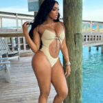 Porsha Williams Guobadia Instagram - Hold on … Serenity R & R Hair: @gonakedhair Swim @iconswim