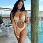 Porsha Williams Guobadia Instagram - Hold on … Serenity R & R Hair: @gonakedhair Swim @iconswim