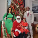 Porsha Williams Guobadia Instagram - Merry Christmas from our family to yours❤️🎄🎁🎅🏿 #GuobadiaChristmas