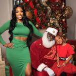 Porsha Williams Guobadia Instagram - Merry Christmas from our family to yours❤️🎄🎁🎅🏿 #GuobadiaChristmas