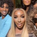 Porsha Williams Guobadia Instagram - “Don’t make me call PORSHA” 😂✨ #DubaiShenanigans w/ @neneleakes @lesa.milan @chanelayan @cynthiabailey Hair: @gonakedhair Dubai, United Arab Emirates
