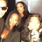 Porsha Williams Guobadia Instagram - It’s giving friends! 🦃 #ToyasFriendsGiving ❤️🍾 Women supporting Women that’s the flex & Vibe🔥👏🏾 Thank you @toyajohnson