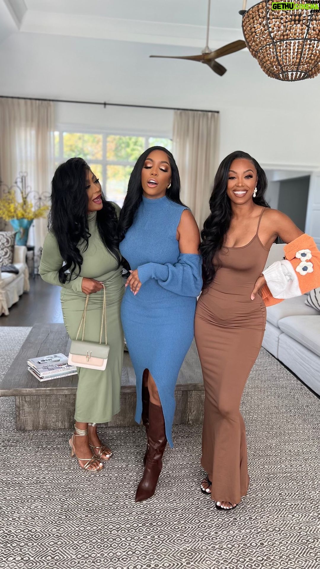 Porsha Williams Guobadia Instagram - 🎉You can still catch my @amazonlive from yesterday on my bodycon dress guide you need to follow this season! Click the link in my bio ✨