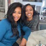 Porsha Williams Guobadia Instagram - My two love bugs! 🌎❤️🙏🏾 @ Twins msdianeofficial & @lodwill #MommySissyMyBesties #MorningChats