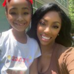 Porsha Williams Guobadia Instagram - 🎉Help me wish Happy Birthday to my neice @busybeingbales !! You have grown to be the sweetest little munchkin, and we all adore you so much! I already know that you are going to do great things in life because of the big heart that you have and also thank you for being the best “big sister” to Pilar ever and her overseer.lol It is just a blessing to see you to grow up together.! Auntie loves you to the moon and back!!❤️❤️ ( @lodwill baby girl)