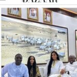Porsha Williams Guobadia Instagram - GREAT times with husband @iamsimonguobadia and family friends @rozybn and @akon . Thank you @harpersbazaararabia. See article link in my Bio