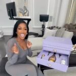 Porsha Williams Guobadia Instagram - 🙌🏾I was so excited to get this delivery from Meaningful Beauty because I always see such great results from their products! After I use them my skin GLOWS! And I just feel more confident. Click the link in my bio to try Meaningful Beauty’s introductory Deluxe System for 25% off! You’re going to love them! #ad