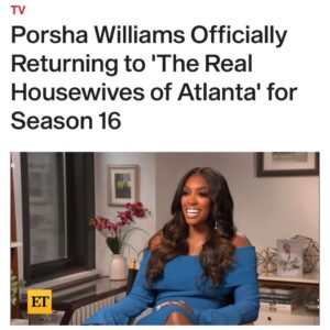 Porsha Williams Instagram - Thank you for all the love #TeamPorsha 🌹😘I’m ready & you’re ready so let’s make HERstory!! 👑🔥Thank you @bravotv @nbcuniversal & Truly Ent Let’s Gooo!! To God be the glory🙏🏾 

PS: ( Babes the OVERALL SCRIPTED deal <Tv, Shows,Movies Etc.>with NBC Universal is separate from Rhoa! Rhoa is still an unscripted reality show.)

@pamperedbyporsha @gonakedhair @meaningfulbeauty @amazonlive 
#Rhoa #BlackHistory  #OverallTalentDeal #Actress #BlessedAndHighlyFavorded #Grateful #PjMomma #RealHousewife