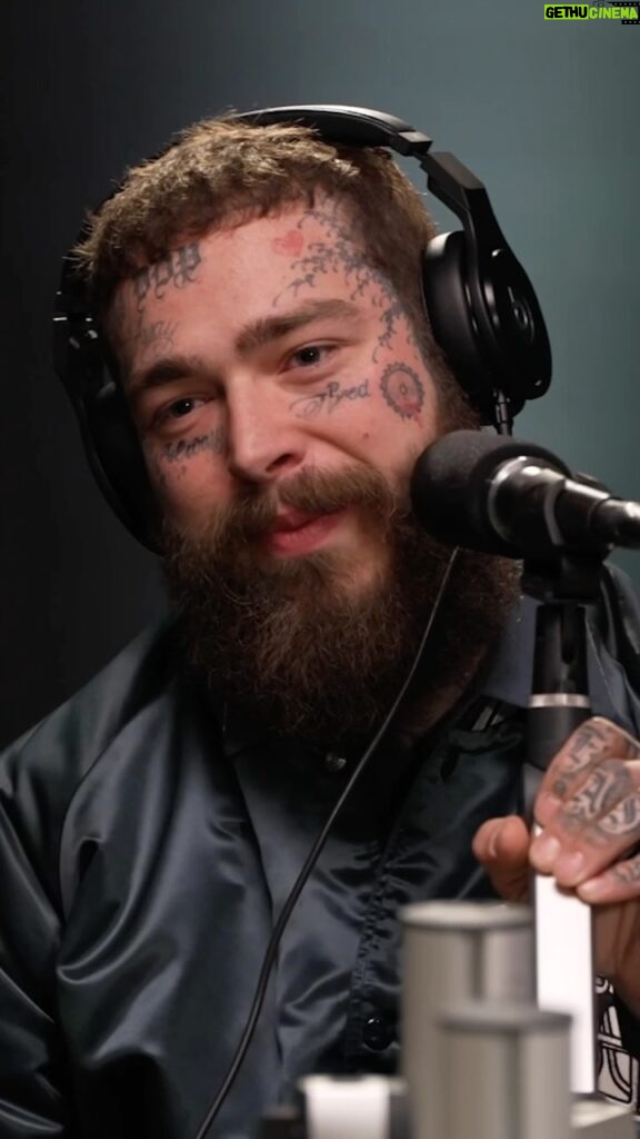 Post Malone Instagram - @postmalone will share his rendition of “America the Beautiful” at #SBLVIII. He sat down with @zanelowe, @thedottyshow, and @yourboyeddie to talk about the performance and his upcoming collab with @taylorswift. @NFL @RocNation #AppleMusicHalftime Las Vegas, Nevada