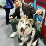 Potter King Instagram - 幫毛孩按摩的一天🐶 #台北展昭寵物展 #台灣動物緊急救援小組