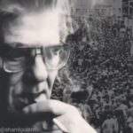 Poulad Kimiayi Instagram - مراسم سالگرد بیست دومین سال درگذشت بامداد ایران بر مزار او توسط نیروی انتظامی بهم خورد این گونه سرکوب ها حتی یک قدم عاشقان را از عشق به استاد دور نمیکند (منو تورا دوست میدارم و شب از ظلمات خود وحشت میکند #احمدشاملو #بامداد