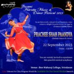 Prachee Shah Instagram – राधे राधे 🙏
Looking forward to my solo Kathak performance with my amazing team of accompanying artists at the Swami Haridas music & dance festival on 
22 nd September ~ Friday 
in the magical city of Vrindavan 😇
.
@swamiharidasfestival @farooquelatif @mrinalupadhyay @yashwant_vaishnavofficial @sangeetalahiri_vocalist 
.
#blessed #kathakdancer #actor #pracheeshahpaandya