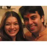 Prachee Shah Instagram - It’s been 18 years of being married , and 22 years of togetherness ❤️ and they sure went by in a blink ! Thank you Universe for the sweetness … ! I love you , and I love the way we understand each others silences , even when we are talking 😂 ( not to be missed - the last pic - a valentines card that I gave ‘him’ back in 2002❣️ & the soundtrack 😇) Happy anniversary @vishwaspaandya 🤗❤️ #happyanniversary