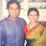 Prachee Shah Instagram - It’s been 18 years of being married , and 22 years of togetherness ❤️ and they sure went by in a blink ! Thank you Universe for the sweetness … ! I love you , and I love the way we understand each others silences , even when we are talking 😂 ( not to be missed - the last pic - a valentines card that I gave ‘him’ back in 2002❣️ & the soundtrack 😇) Happy anniversary @vishwaspaandya 🤗❤️ #happyanniversary