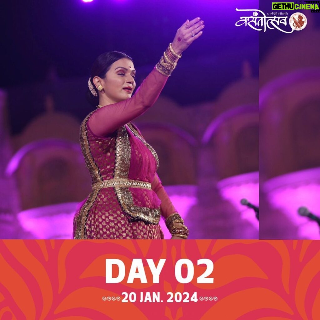 Prachee Shah Instagram - Kathak Dancer & actor Prachee Shah Pandya’s performance at Vasantotsav 2024 was a mesmerizing journey, showcasing expressive Abhinaya and emotions. Each movement told a vivid story, leaving the audience absolutely in love with her amazing talent. Thank you @prachee_shah_paandya #PracheeShahPandya #Vasantotsav2024 #KatthakDance #Abhinay #Pune #vasantotsavpune