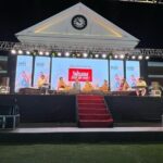 Prachee Shah Instagram - An impromptu call on stage by such incredible artists @kaushiki_sings🙏@rahuldeshpandeofficial 🙏🏻 couldn’t resist performing 😇 Was an honour being a master of ceremonies for their concert last night in #nashik . Thank you #audience for all your love ❤️ Also some amazing artists on stage 🙏@ishaanghosh @vishalhiralaldhumal @milindvasudevkulkarni @muradalikhan @rohanvanage @violin_rajas . #impromptu #onstage #love #performing #kathak #bhaav #expression #dance #classicallypure #concert @vasantotsavofficial #nashik #blessed #kathakdancer #actor #compere #memories Nashik