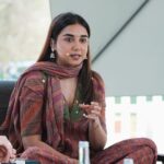 Prajakta Koli Instagram - Day 4 at @cop28uaeofficial speaking about water conservation with @nasa and the power of storytelling with @google 🌏💜 …. 📷- @roverdiaries_ Outfit by @drzya_ridhisuri Dubai, UAE