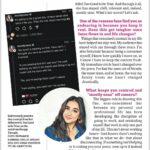 Prajakta Koli Instagram – Thank you @htbrunch 💜🫶🏼