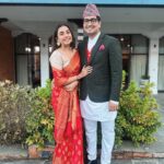 Prajakta Koli Instagram - Ma ra mero.♥️ …. Blouse by @umbaradesigns Kathmandu, Nepal