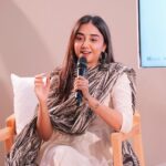 Prajakta Koli Instagram - Day 2 at @cop28uaeofficial speaking for - Powering People to Change | Inspiring Meaningful and Measurable Behaviour Change … 📷- @roverdiaries_ Outfit by @gulabo_jaipur Dubai, UAE