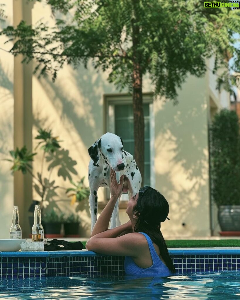 Prajakta Koli Instagram - Happy puppies 🐶 Dubai, UAE