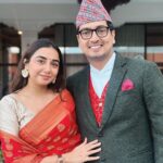 Prajakta Koli Instagram - Ma ra mero.♥️ …. Blouse by @umbaradesigns Kathmandu, Nepal
