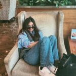 Prajakta Koli Instagram - Only when I saw the picture did I realise how dirty this chair is. 🤢