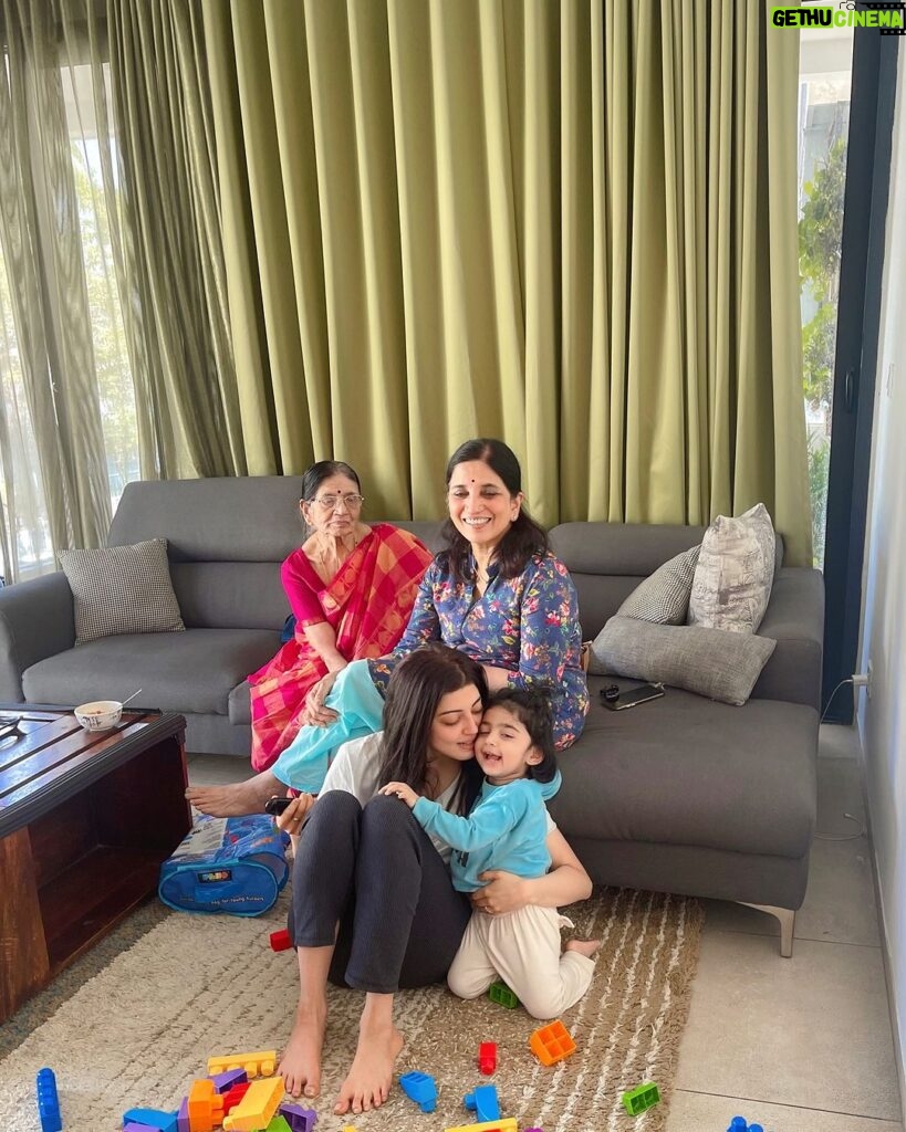 Pranitha Subhash Instagram - 4 generations !! 🧿🧿🧿🧿🧿🧿🧿🧿🧿