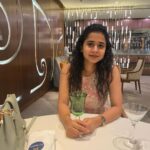 Prathana Nathan Instagram - Mom’s click ❤️ #dinnerdate ITC Grand Chola, Chennai