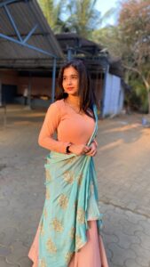 Prathana Nathan Instagram - 🦚 Outfit : @prishmoda ♥️