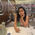 Prathana Nathan Instagram - Mom’s click ❤️ #dinnerdate ITC Grand Chola, Chennai