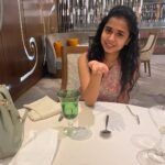 Prathana Nathan Instagram - Mom’s click ❤️ #dinnerdate ITC Grand Chola, Chennai