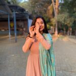 Prathana Nathan Instagram - 🦚 Outfit: @prishmoda Coimbatore, Tamil Nadu