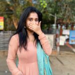 Prathana Nathan Instagram - 🦚 Outfit: @prishmoda Coimbatore, Tamil Nadu