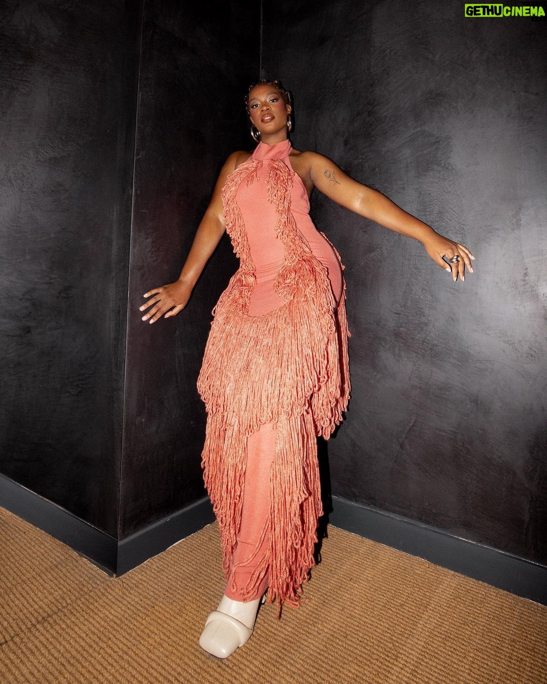 Precious Mustapha Instagram - 🪷 !! 𝓣𝓮𝓭 𝓛𝓪𝓼𝓼𝓸 𝓢3 𝓹𝓻𝓮𝓶𝓲𝓮𝓻𝓮 !! 🪷 Beyond grateful to be a small part of such a wonderful show!! 🥹🫶🏾 Los Angeles, California