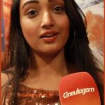 Preeti Verma Instagram - Sabhaapathy actress Preeti Verma speech ❤️ #Sabhaapathy #PreetiVerma #Santhanam @i_am_preetiverma @cineulagamweb