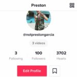 Preston Garcia Instagram – Can’t believe I manifested this in Kindergarten 🙌🏼🙏🏼
:
Thank you all SO MUCH for 1 Million followers on TikTok. Seriously it changed my life. Also a huge thank to @alexkay . Not many people know this but Alex is the reason I even know how to USE the damn app. Alex brought me into his friend group when I had just a few thousand followers, and showed me the ropes of content creating. Love you bro ,couldn’t have done this without you🙌🏼💛