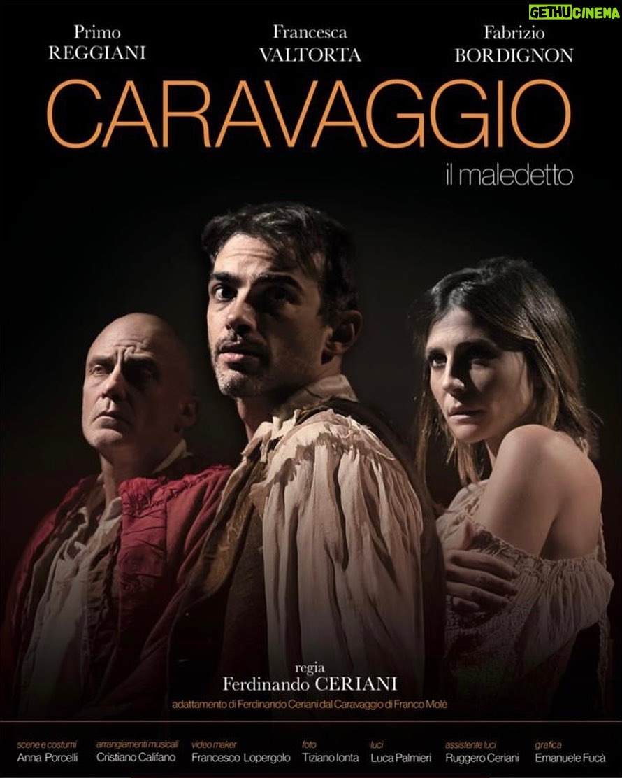 Primo Reggiani Instagram - Vi aspettiamo al @teatroghione con “CARAVAGGIO-il maledetto” dal 19 al 22 gennaio 💥💥💥 Regia @ceriani1972 con @francivaltorta e @bordignon_fabrizio #teatro #theatre #italy #art #spettacolo #arte #love #milano #musica #performance #music #italia #instagood #picoftheday #photography #roma #actor #dance #danza #theater #show #cinema #sicilia #photooftheday #sicily #opera #festival #primoreggiani #photo #francescavaltorta Teatro Ghione