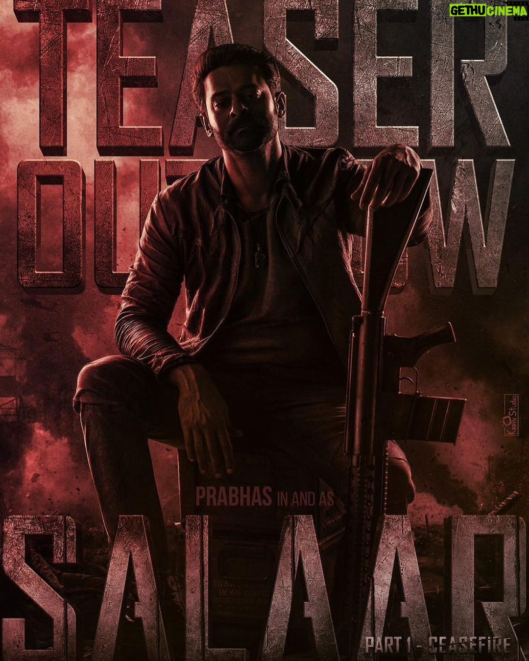 Prithviraj Sukumaran Instagram - THE MOST VIOLENT MEN... CALLED ONE MAN... THE MOST VIOLENT 🔥 Presenting #SalaarCeaseFire to the world: https://youtu.be/bUR_FKt7Iso #SalaarTeaser #Salaar @actorprabhas #PrashanthNeel @hombalefilms #VijayKiragandur @shrutzhaasan @iamjaggubhai_ @sriya_reddy @garuda_ram_official @actorsimha @hombalegroup @bhuvanphotography @ravibasrur @shivakumarart @chalapathi477 @anbariv_action_director @kishorekotumphotography @salaarthesaga