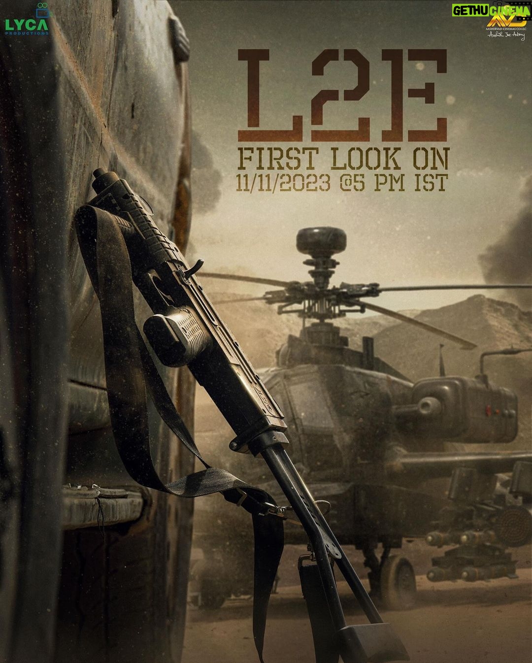 Prithviraj Sukumaran Instagram - #L2E #Empuraan First Look. Tomorrow 5pm IST @empuraanmovie @mohanlal @muraligopynsta @antonyperumbavoor @aashirvadcine @subaskaranallirajahas @lycaproductions #GKMTamilkumaran @prithvirajproductions #SureshBalaje @pius4246 @manju.warrier @tovinothomas @indrajith_s @_saniya_iyappan_ @deepakdevofficial @sujithvaassudev @nsahadev @vavanujumudeen @mohandas_art_director @akhileshmohan @sidhupanakkal @rajakrishnan_mr @itssujithsudhakaran @sreejithguruvayur @sinat_savier @silva_stunt @anand_rajendran_ar @poffactio