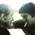 Pyotr Buslov Instagram - На съёмочной площадке фильма «Высоцкий. Спасибо что живой.» с моим другом Гриней ( Кинооператор Игорь Гринякин)🎥🎞🖤 без него этого фильма бы не было, ну или бы был, но тогда без меня!!! #вгик #вгиковцы #владимирвысоцкий #съемки #кино🎥 #всемдобра❤️