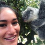 Q’orianka Kilcher Instagram – Something magical happen today and is now officially ✅ off on my Bucket list! I got to hug it out with a a little Koala 💜🐨 Thank you so much to the lovely people at #paradisepark for making this happen! #australia #koala #doratheexplorer #thankful