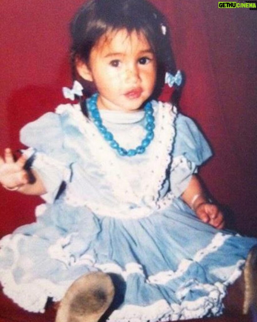 Q'orianka Kilcher Instagram - When I used to love wearing bows in my hair. Oh the simplicity of life back then☺😂🙌🏼