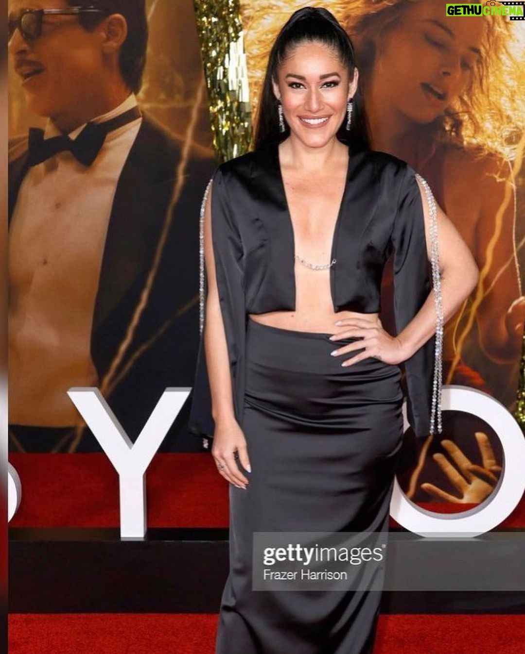 Q'orianka Kilcher - 2.7K Likes - Had such a great time going to the @babylonmovie premiere last week @grantrobertsfit😊 thank you to my friend and stylist @dimitryl who always has a vision! And @regardstylehouse for my stunning two piece ensemble made by @azanaserene ! I always love wearing your stunning pieces on the carpet girl!🙏🏽🫶🏽