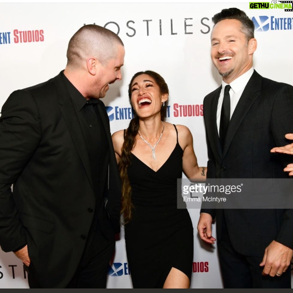 Q'orianka Kilcher Instagram - No words needed... #🖤 #hostiles #christianbale #scottcooper The Academy in Los Angeles