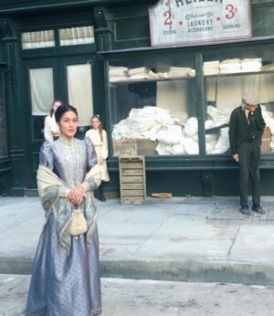 Q'orianka Kilcher Instagram - Can’t believe it’s been 5 years since getting to film in beautiful Budapest on @thealienisttnt  as Mary Palmer!🙌🏽🫶🏽🙏🏽 #budapest #thealienist