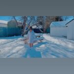 Q'orianka Kilcher Instagram - Spa days in my back yard in Montana🧖‍♀️❄️🤓