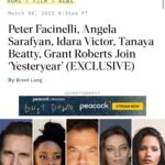 Q'orianka Kilcher Instagram - So honored to have these amazing artists and souls part of our film Yesteryear! This film would not be what it is without each and every one of you! 🙏🏽🤍🌻 @peterfacinelli @scott_haze @tanayabeatty @grantrobertsfit @angelasarafyan @idaravictor @paul_smenus and Wes Studi. Forever grateful to you all!